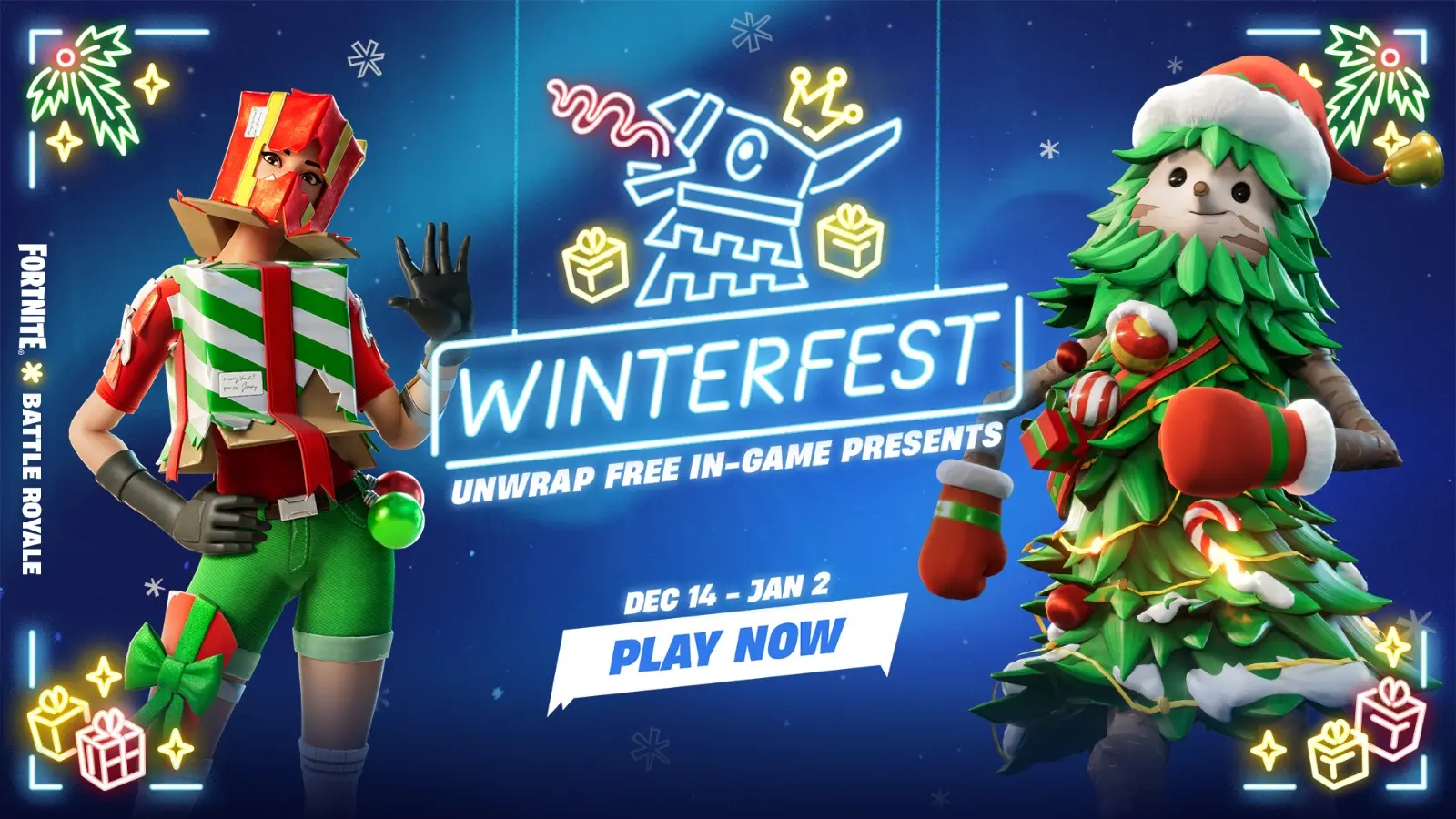 Fortnite Winterfest 2023 Cover