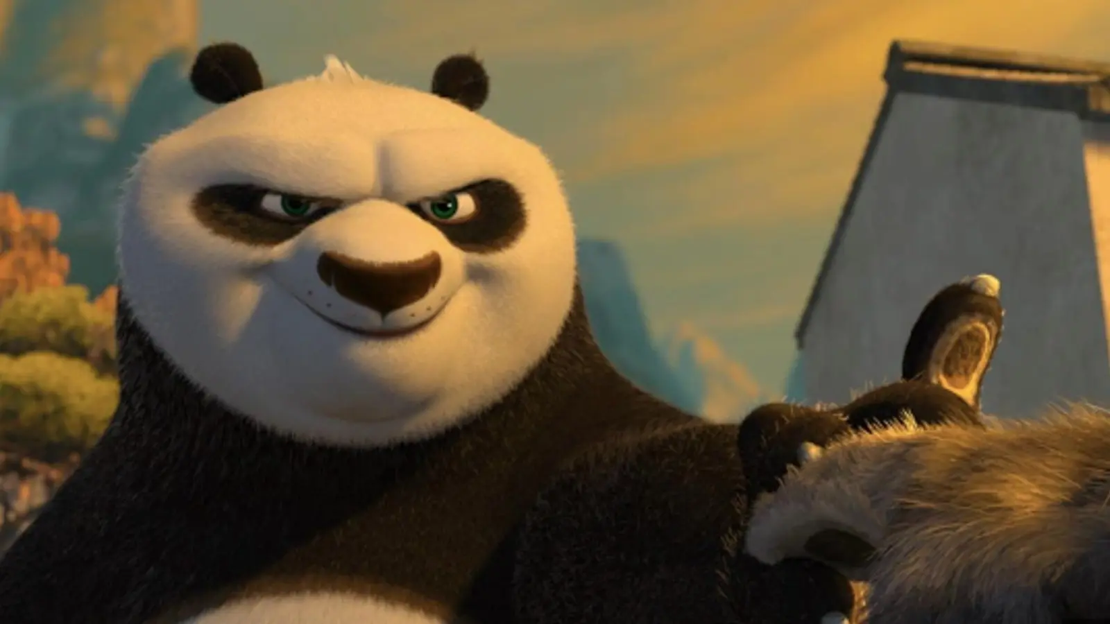 Po the Panda in Kung Fu Panda