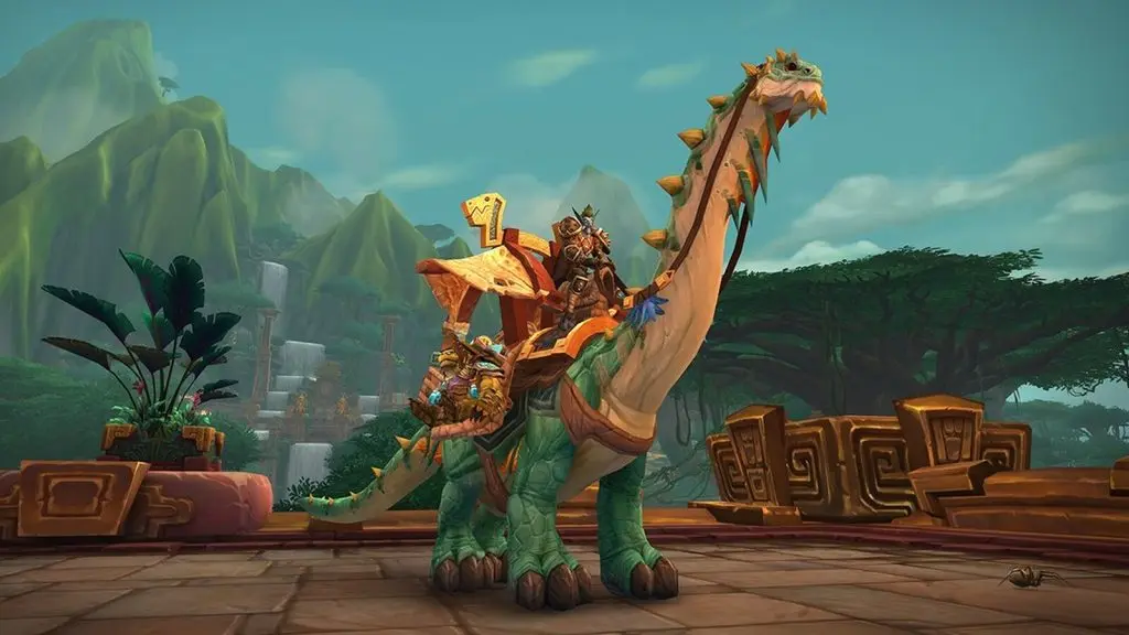 Mighty Caravan Brutosaur mount in WoW