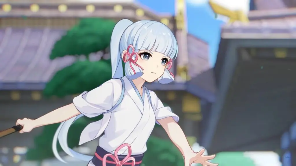 A screenshot from Ayaka trailer