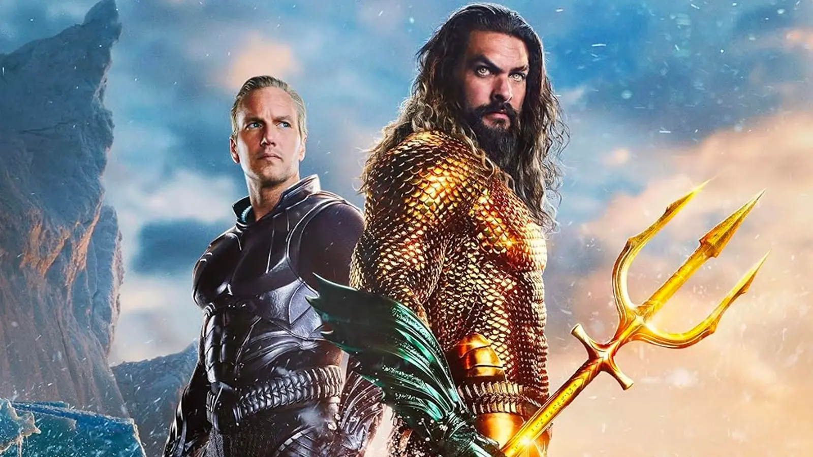 Patrick Wilson and Jason Momoa in Aquaman 2