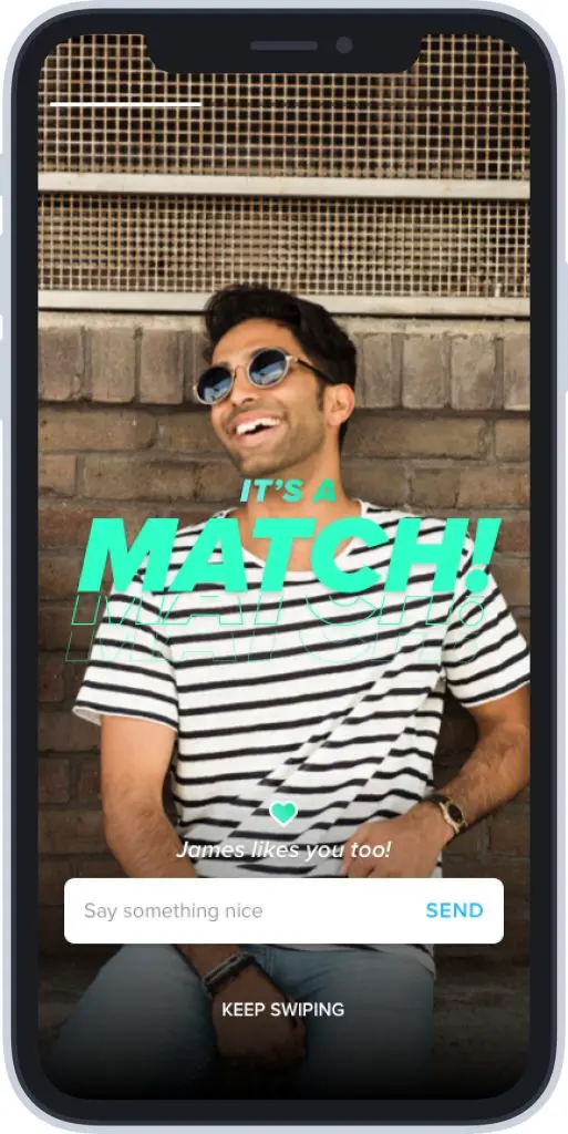 Tinder promotional image