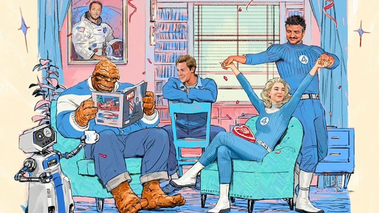 Fantastic Four official art.