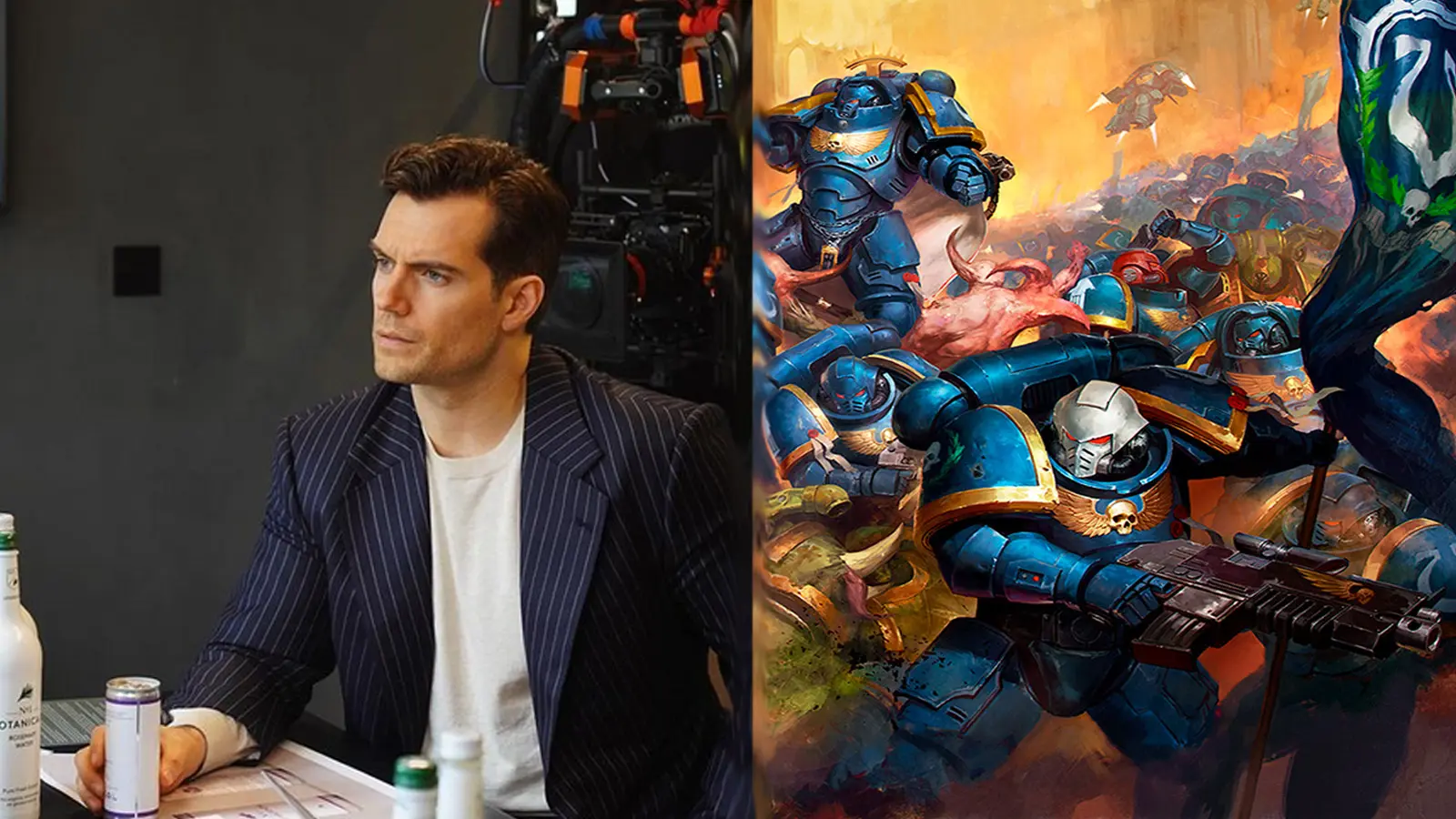 Henry Cavill/Warhammer 40K Promotional Art