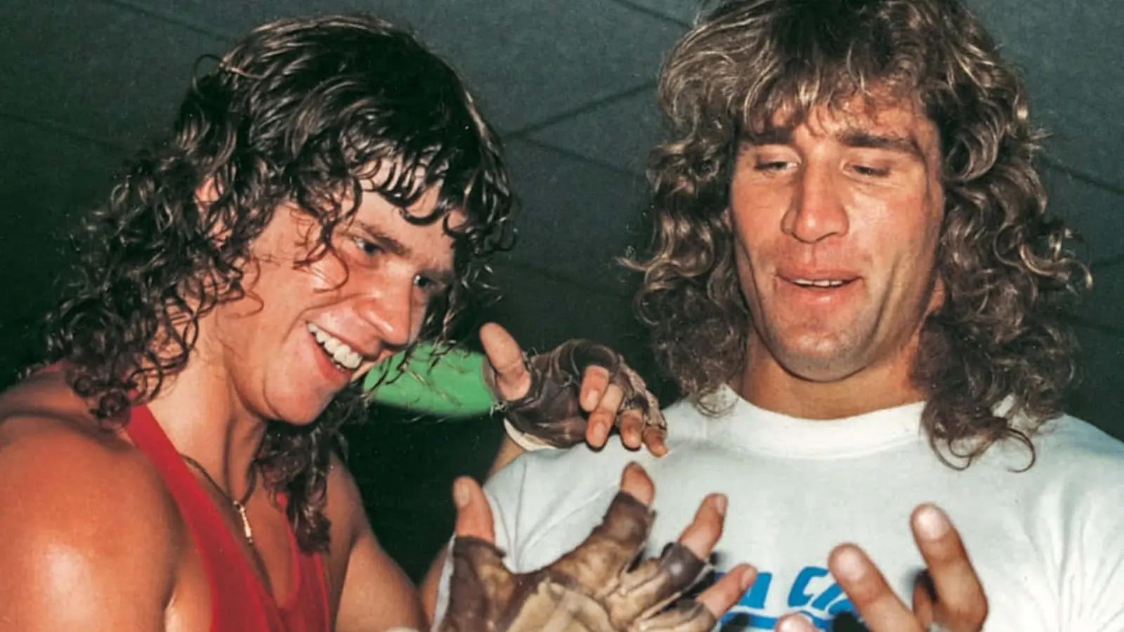 Wrestlers Chris and Kerry Von Erich