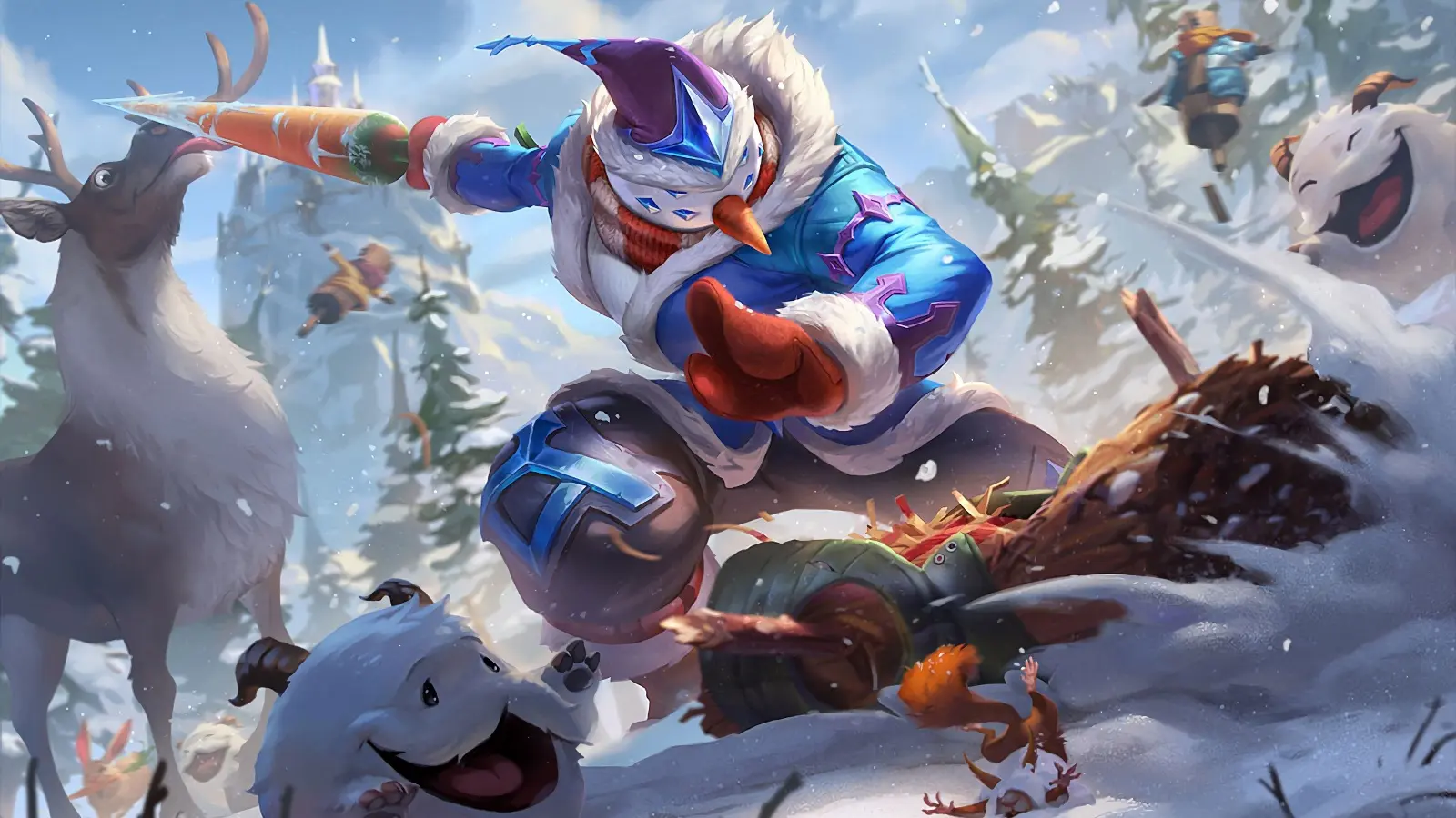 Snowman Yi Splash Art