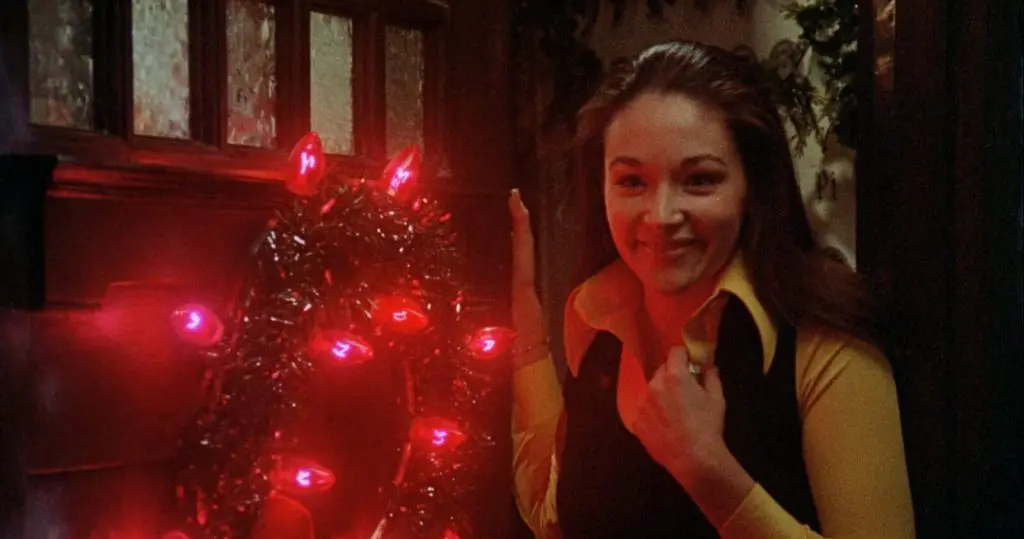 Black Christmas horror movie still