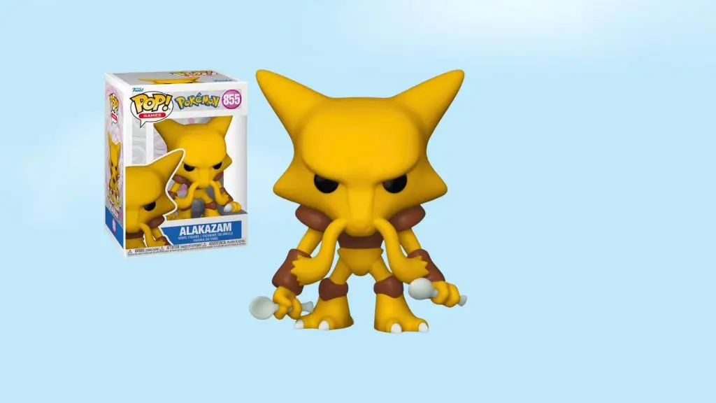 Alakazam funk pop and box