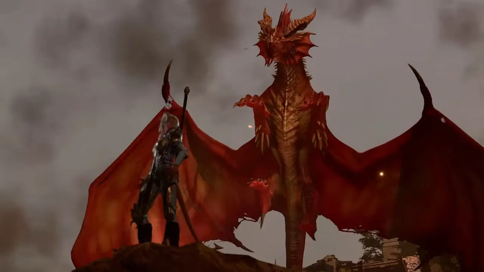 A Red Dragon overheard in Baldur's Gate 3