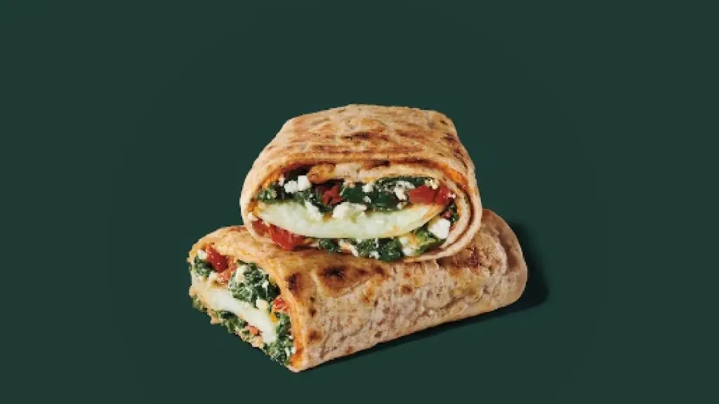 Spinach, Feta, & Cage Free Egg White Wrap 