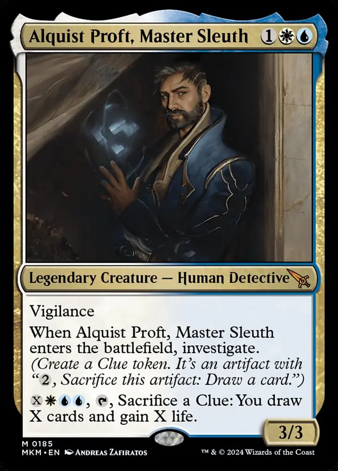 MTG clues and investigate Commander