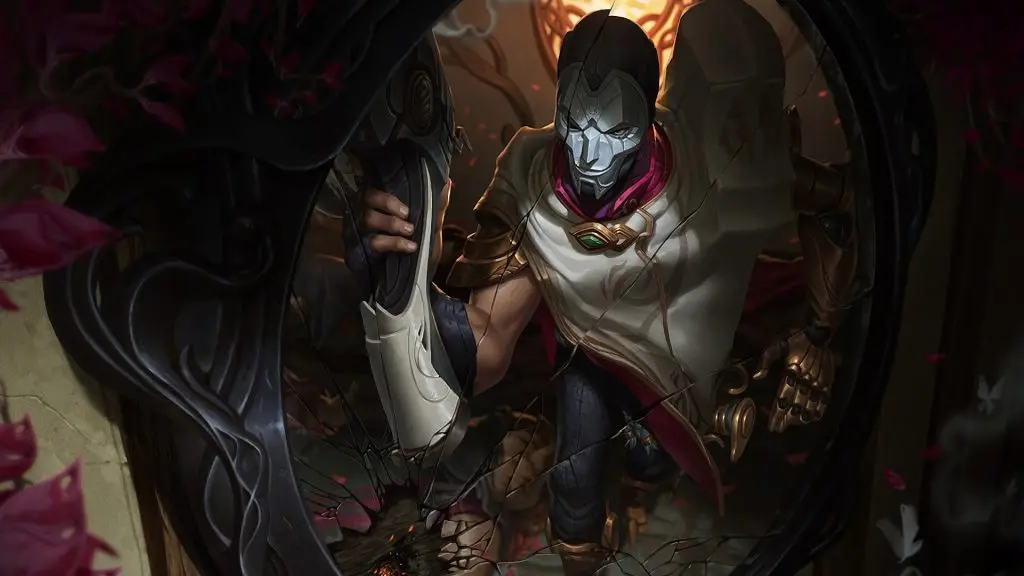 Jhin's Splash Art from LoL