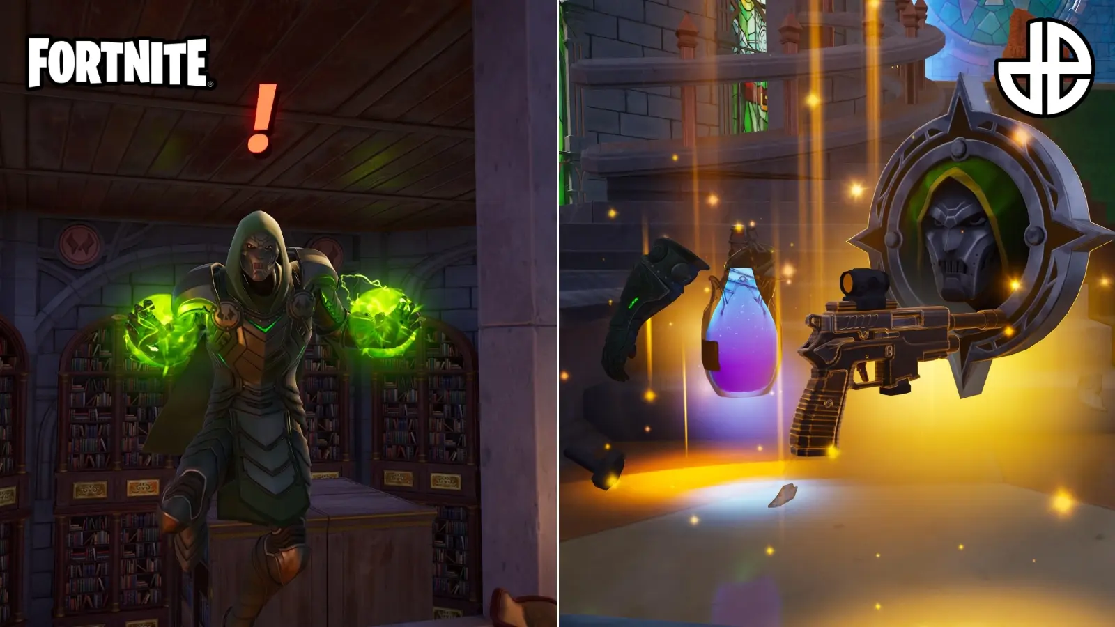 Doombot boss defeated in Fortnite