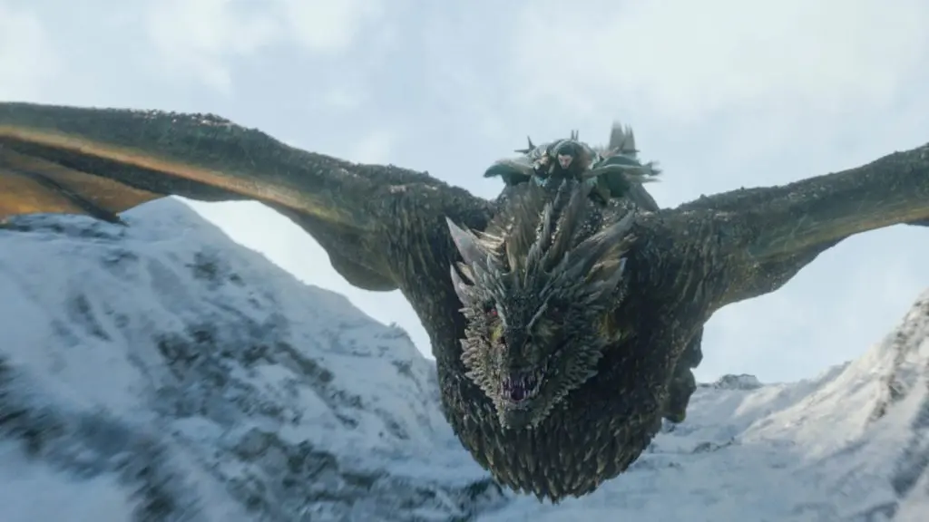 Rhaegal in Game of Thrones