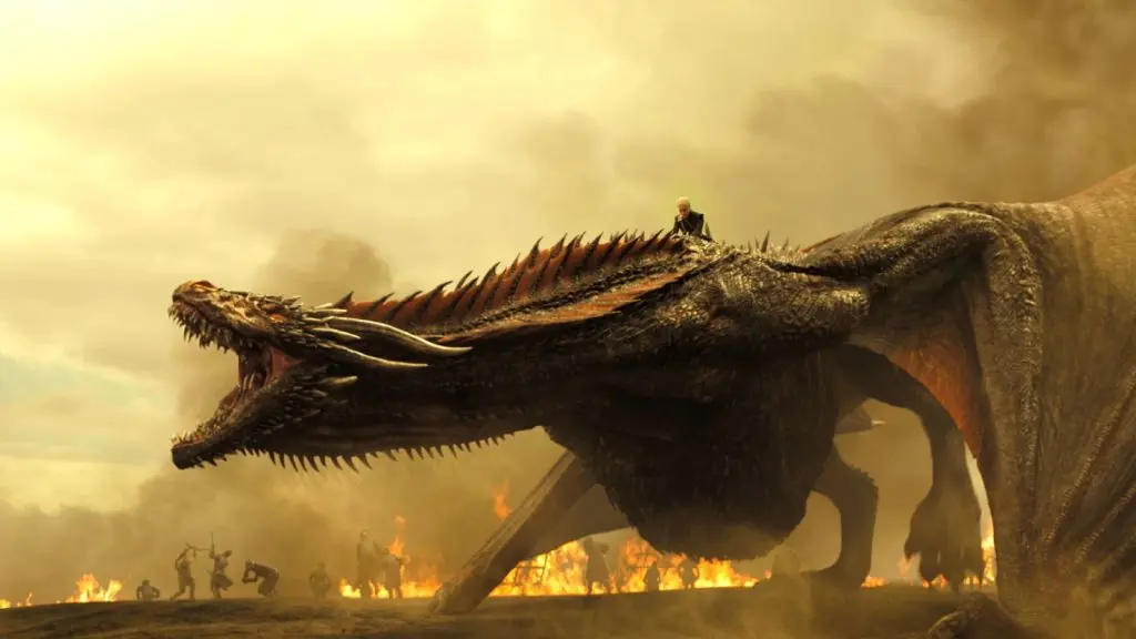 Drogon in Game of Thrones