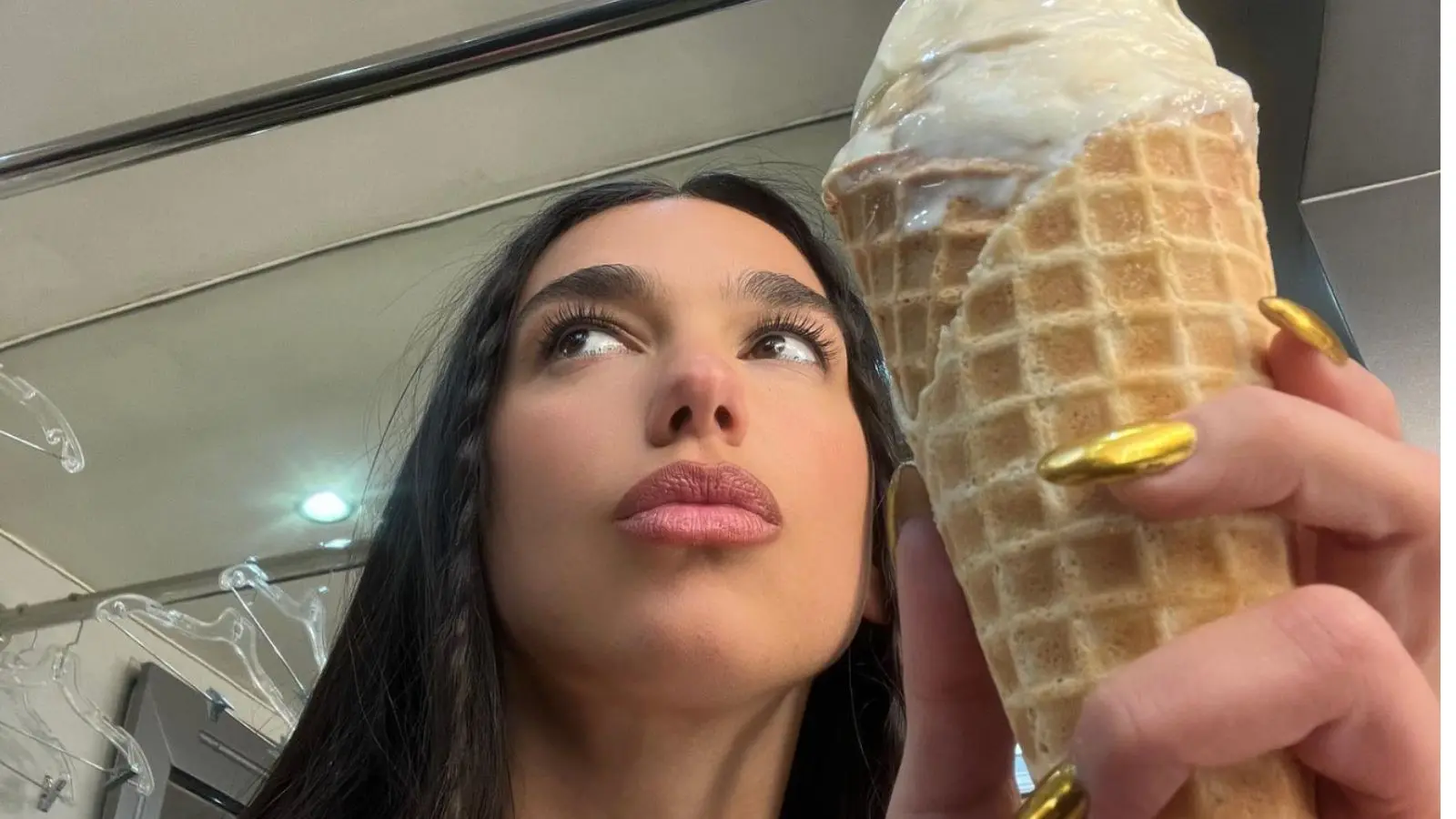 Dua Lipa ice cream header