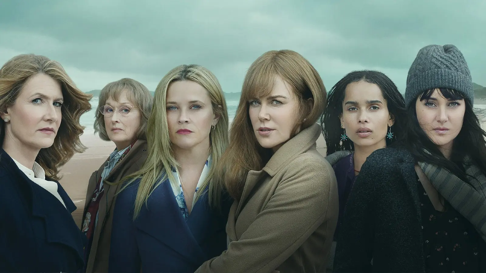 The star-studded ensemble of Big Little Lies Season 2.