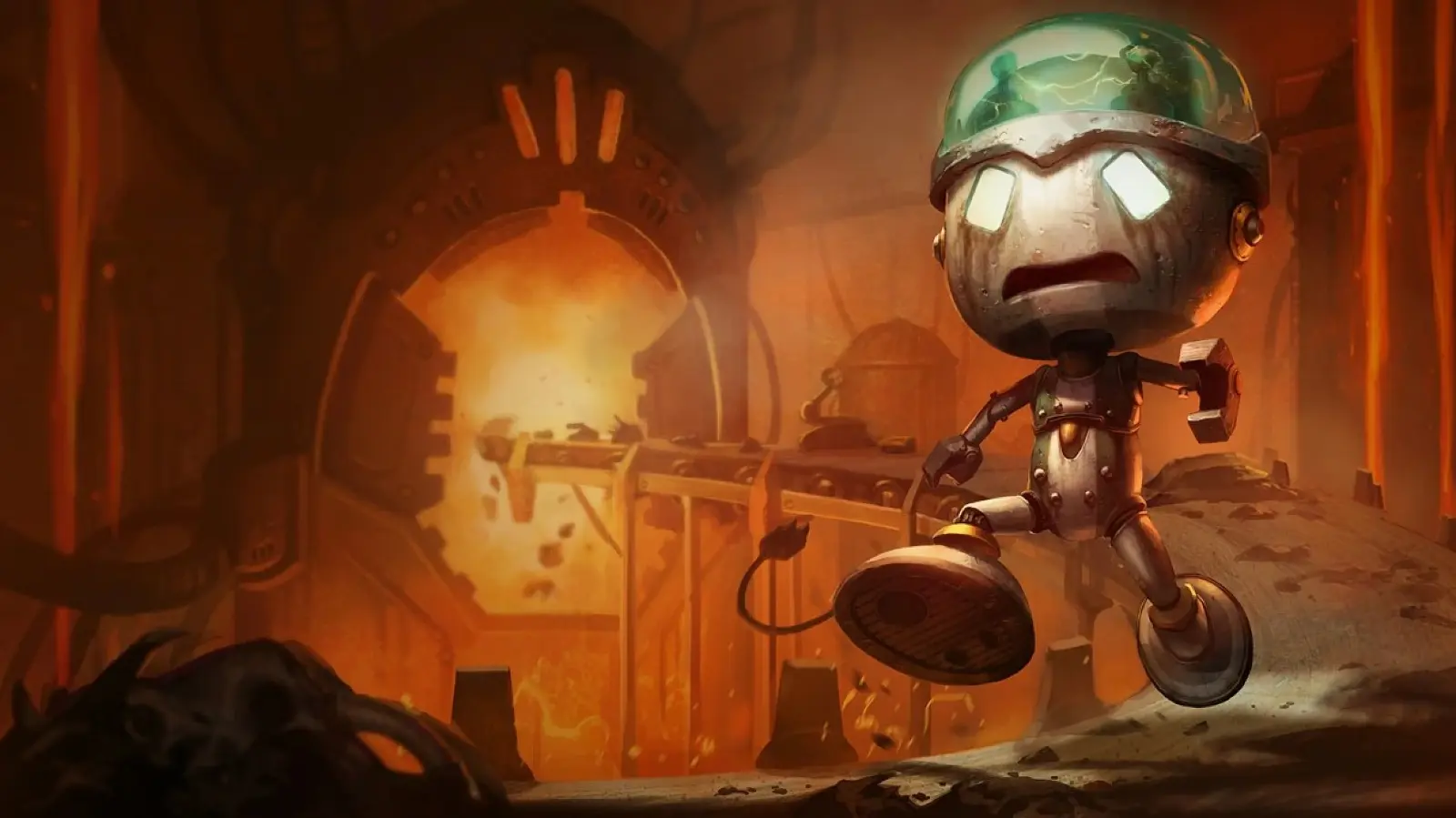 Sad Robot Amumu Splash Art