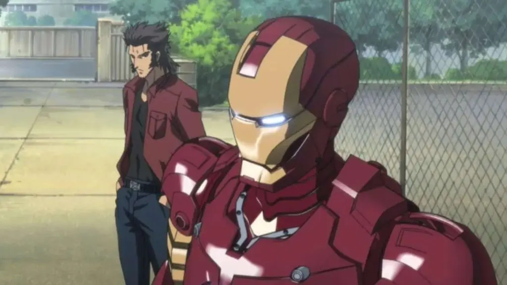 Screenshot from Marvel Anime