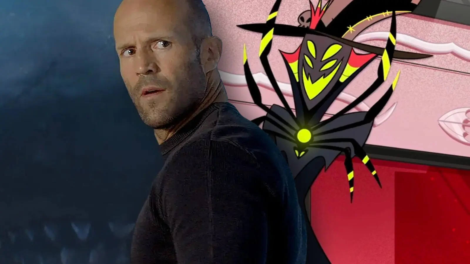 Jason Statham and Zestial in Hazbin Hotel