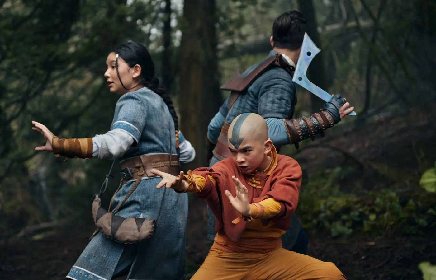 The cast of Avatar: The Last Airbender