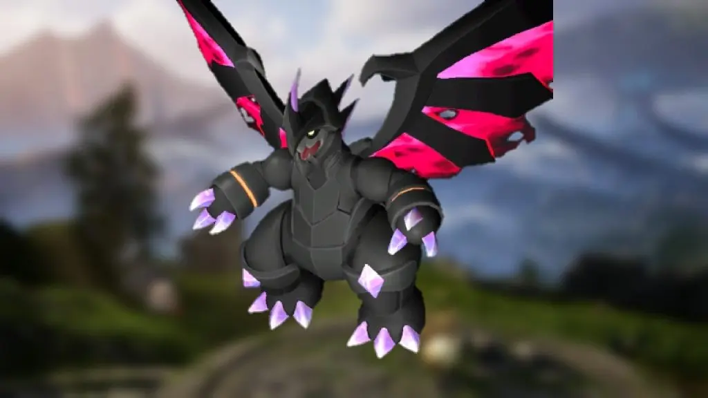 Dark-type Astegon in Palworld