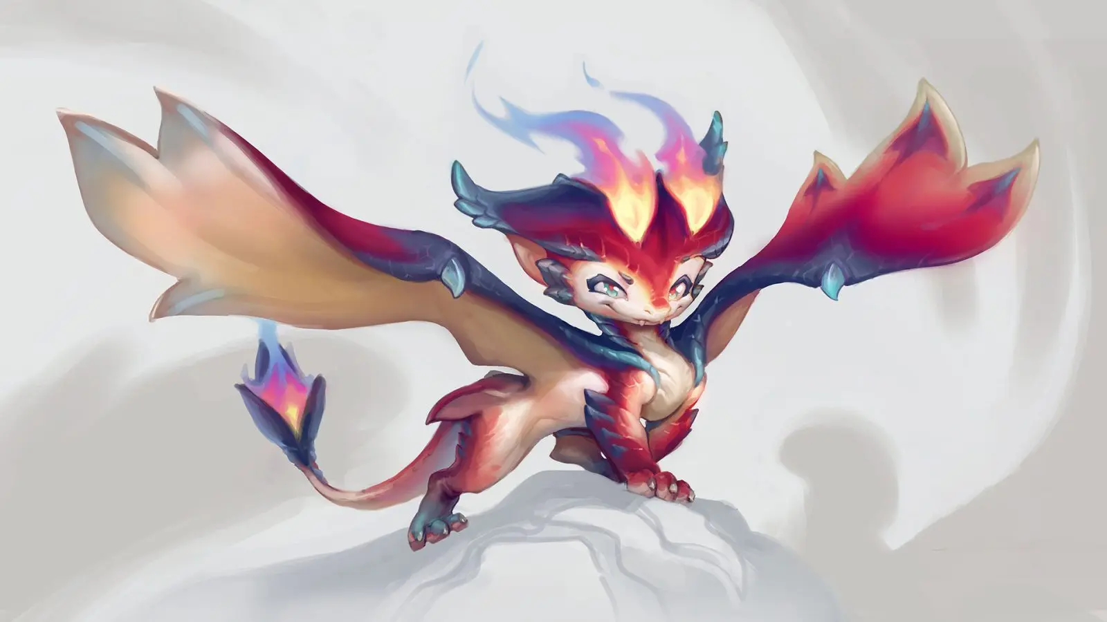 Smolder concept art league of legends