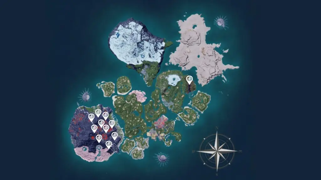 Kelpsea Ignis location in Palworld