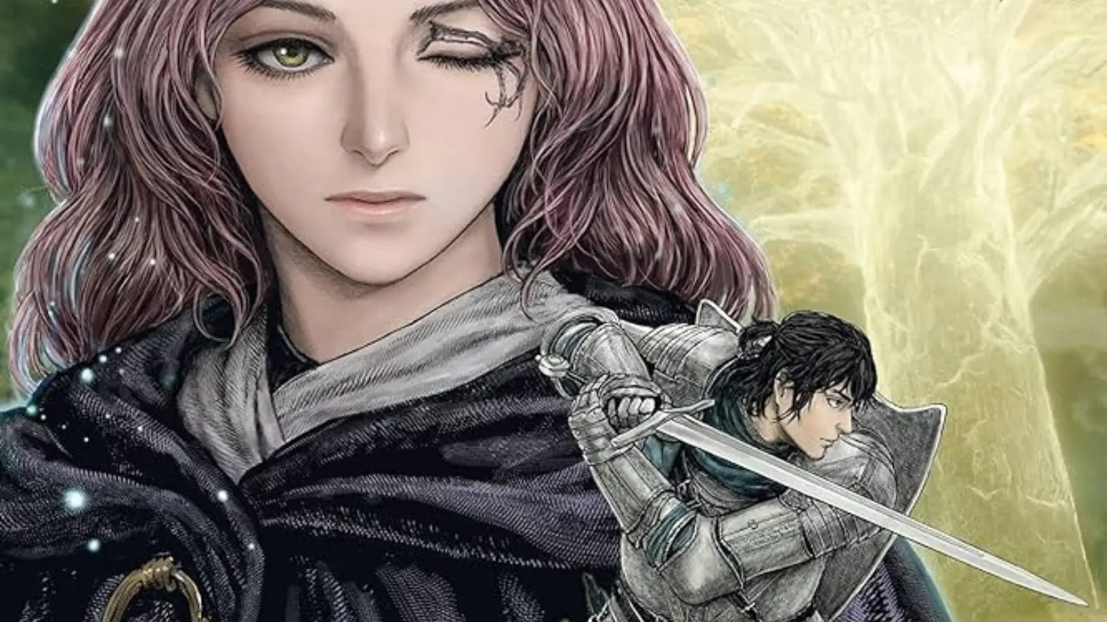 Elden ring manga cover art