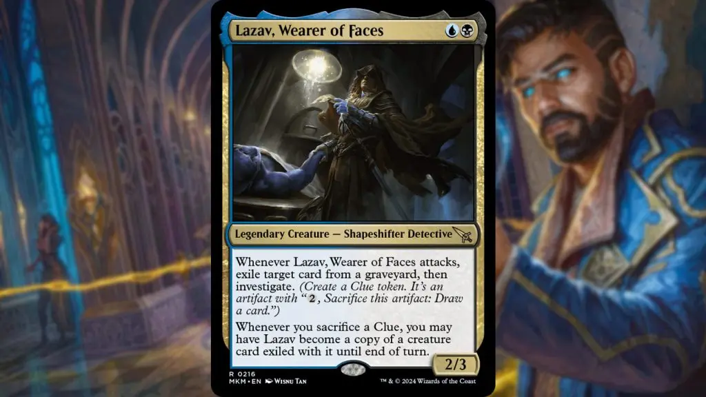 MTG Lazav Dimir Head card