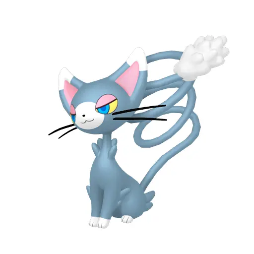 Glameow Pokemon Go 3d Model