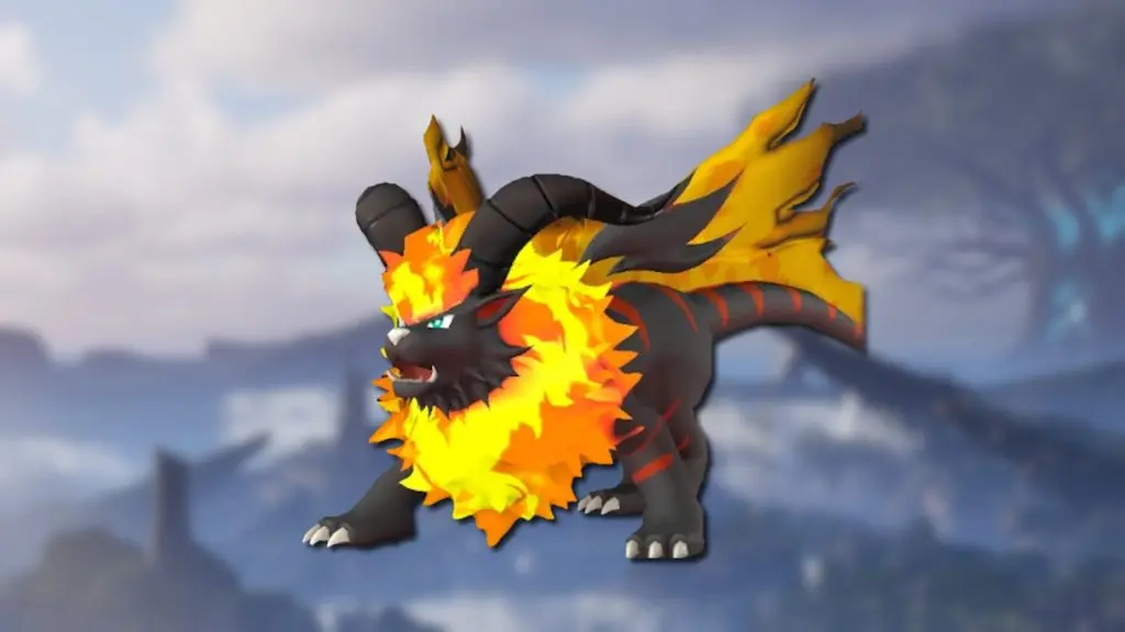 The Blazehowl Pal from Palworld.