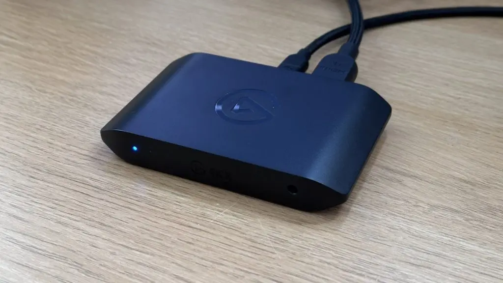 Elgato 4K X on a desk