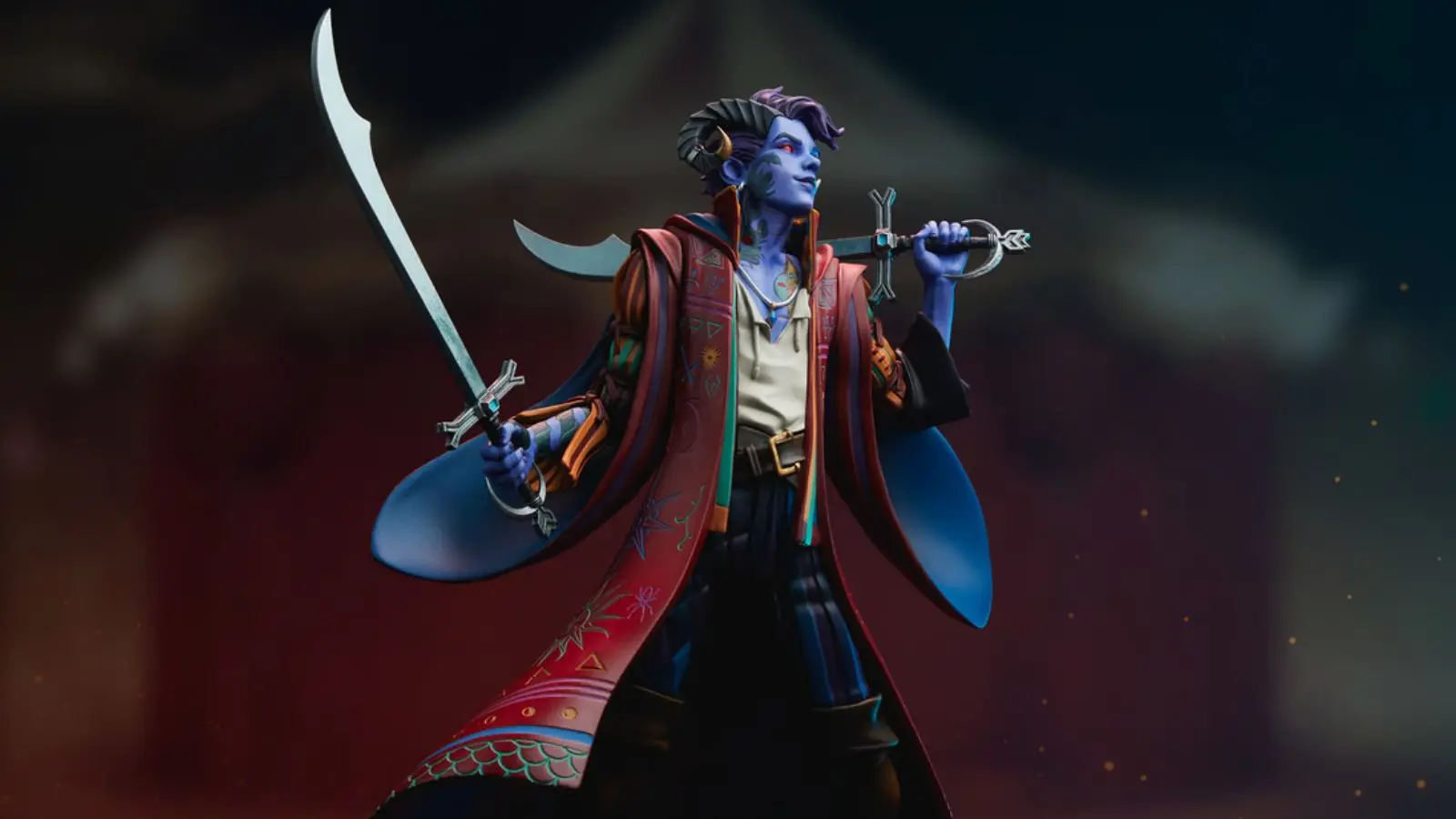 Critical Role Mollymauk statue