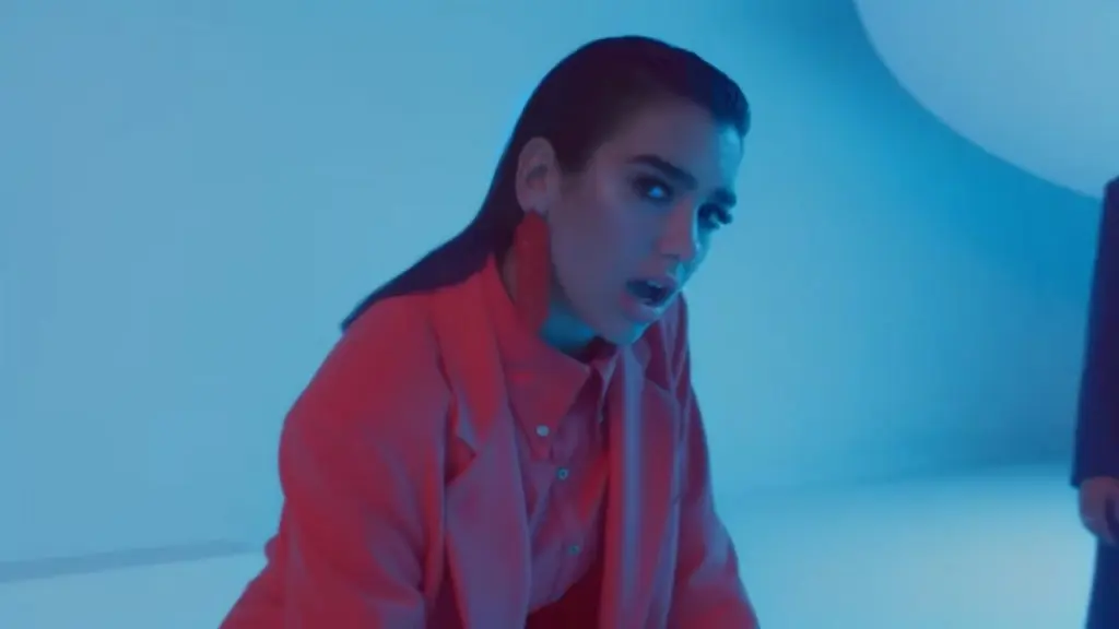 Dua Lipa in 'IDGAF' video