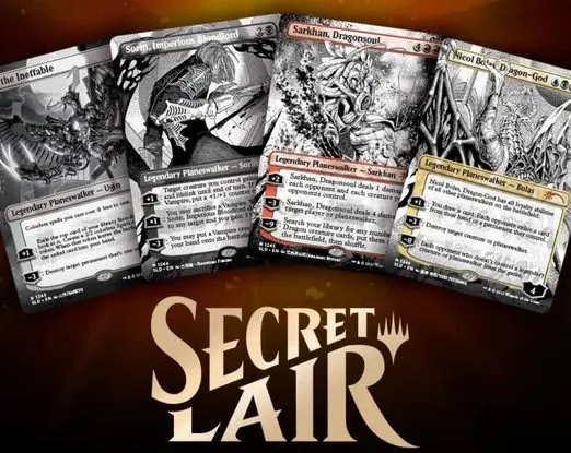 MTG Secret lair borderless