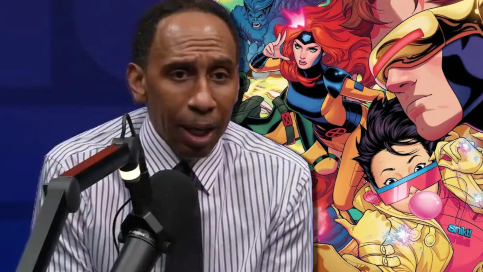 Stephen A Smith and X-Men 97 key art