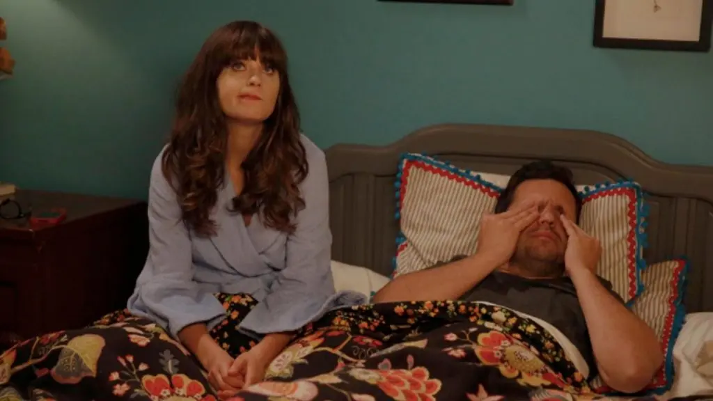 Zooey Deschanel and Jake Johnson in New Girl