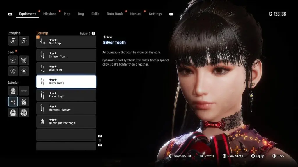 How to find the Silver Tooth earrings in Stellar Blade