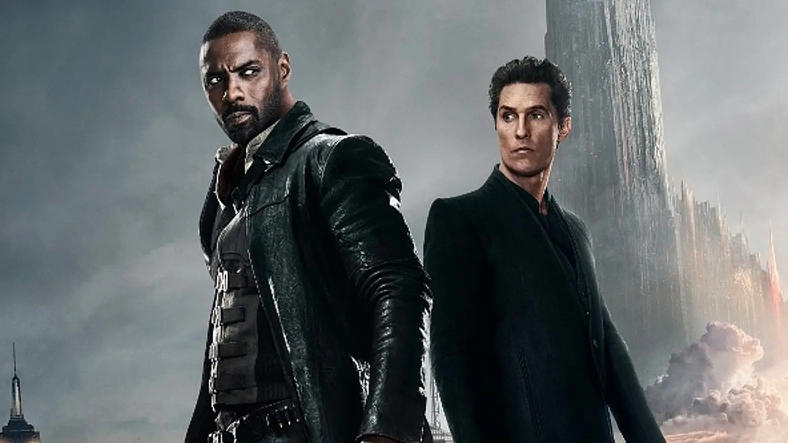 Idris Elba and Matthew McConaughey in The Dark Tower