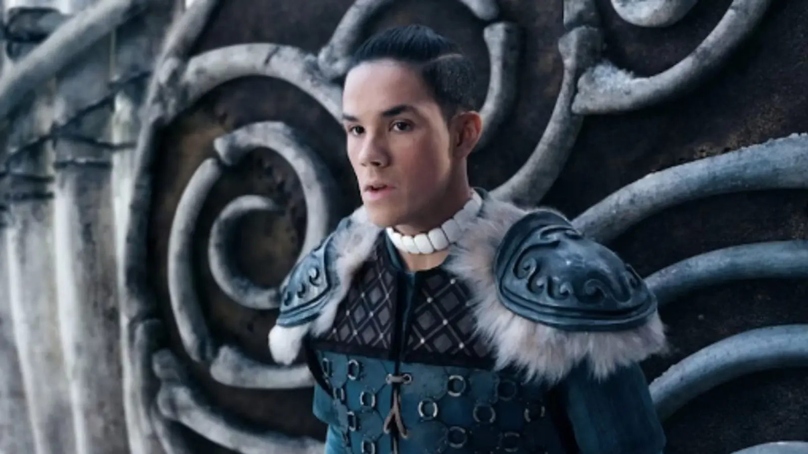 Ian Ousley as Sokka in Avatar: The Last Airbender