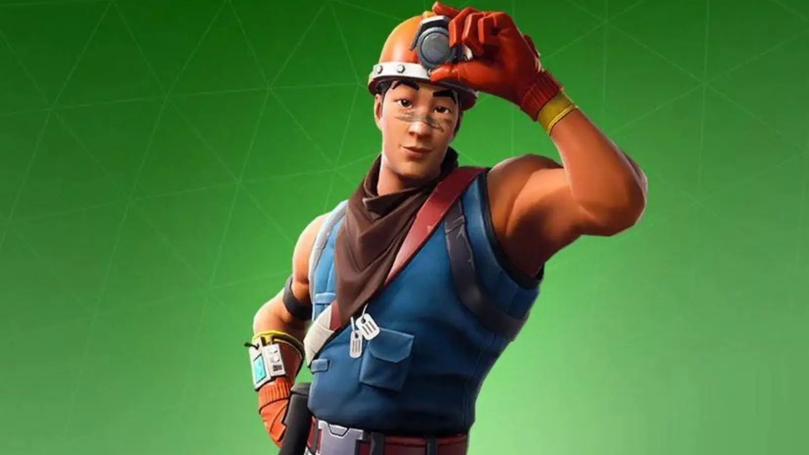 An image of the Cole skin in Fortnite.