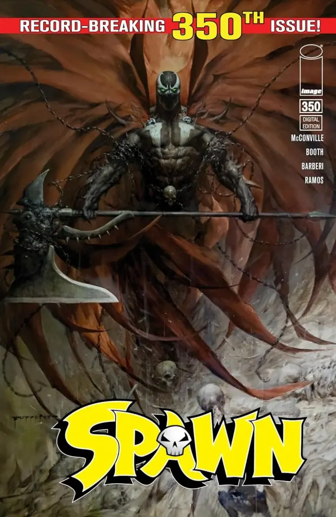 Spawn #350 cover art