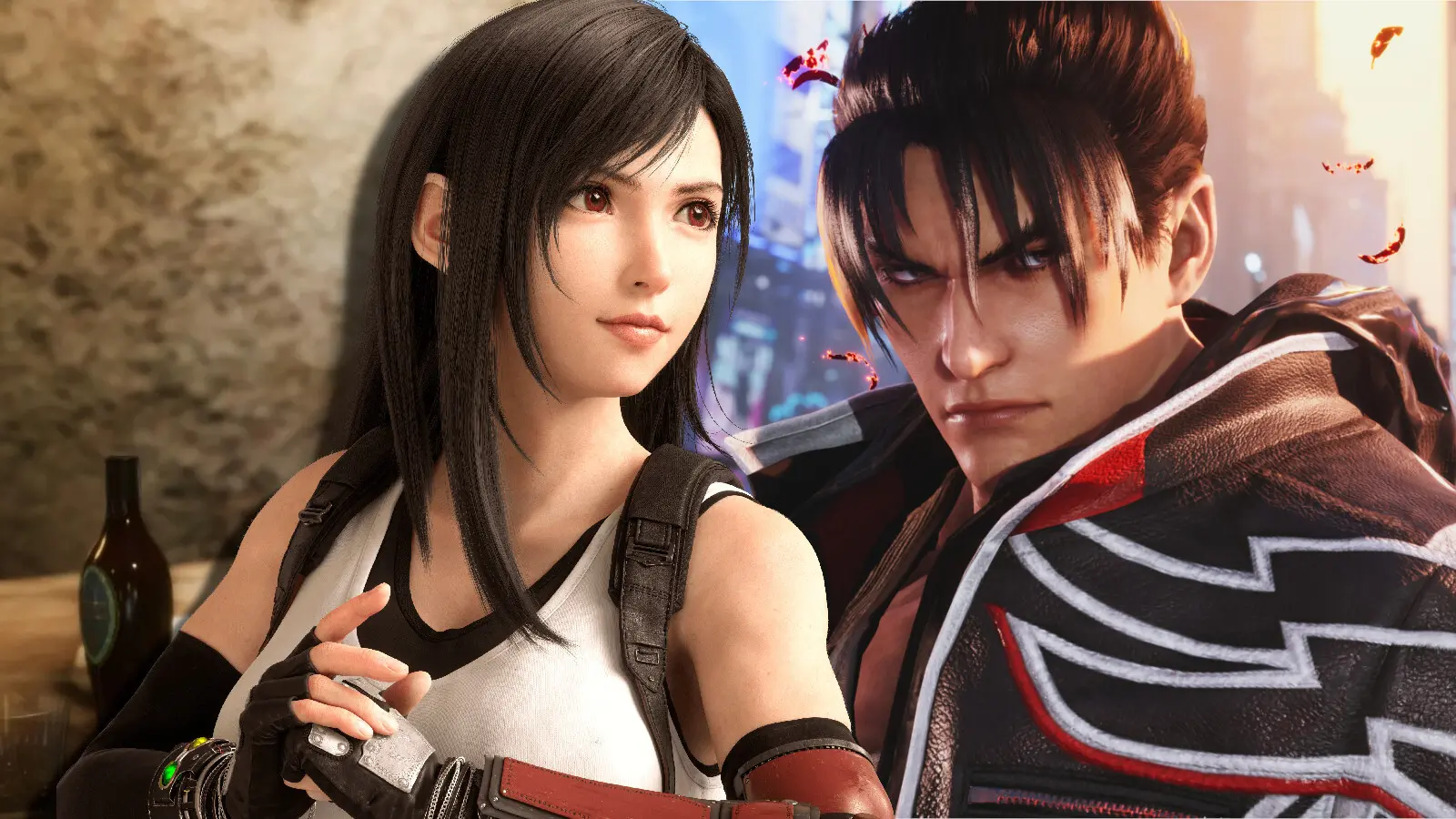 Tifa and Jin Kazama