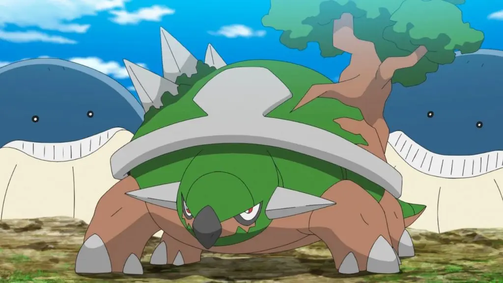 Torterra in Pokemon anime