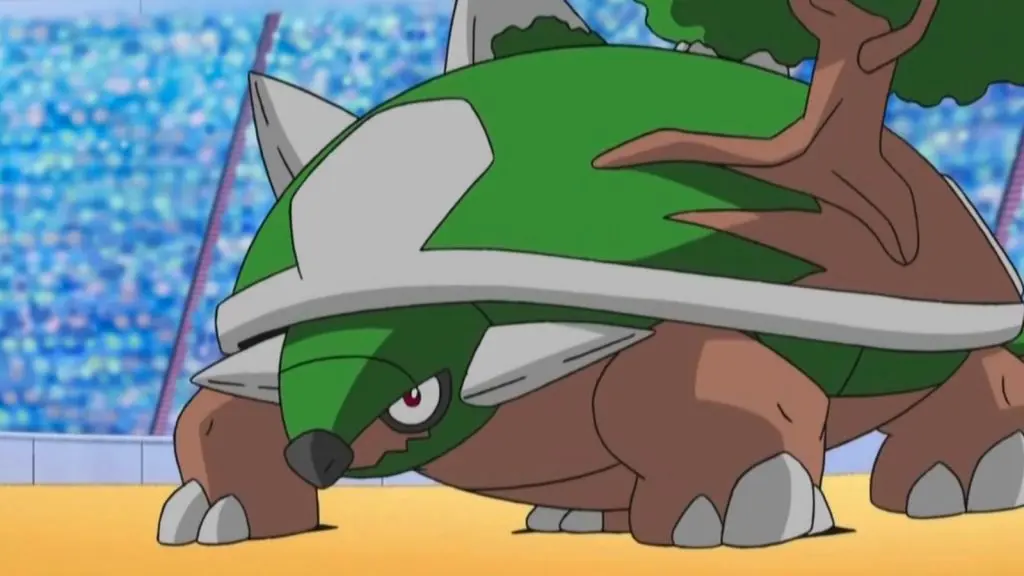 Torterra in Pokemon anime