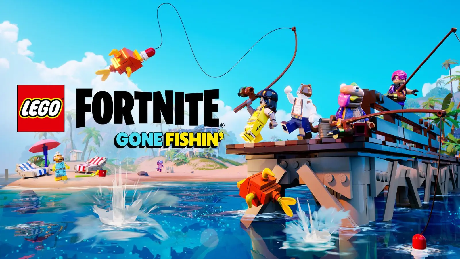 LEGO Fortnite Gone Fishin