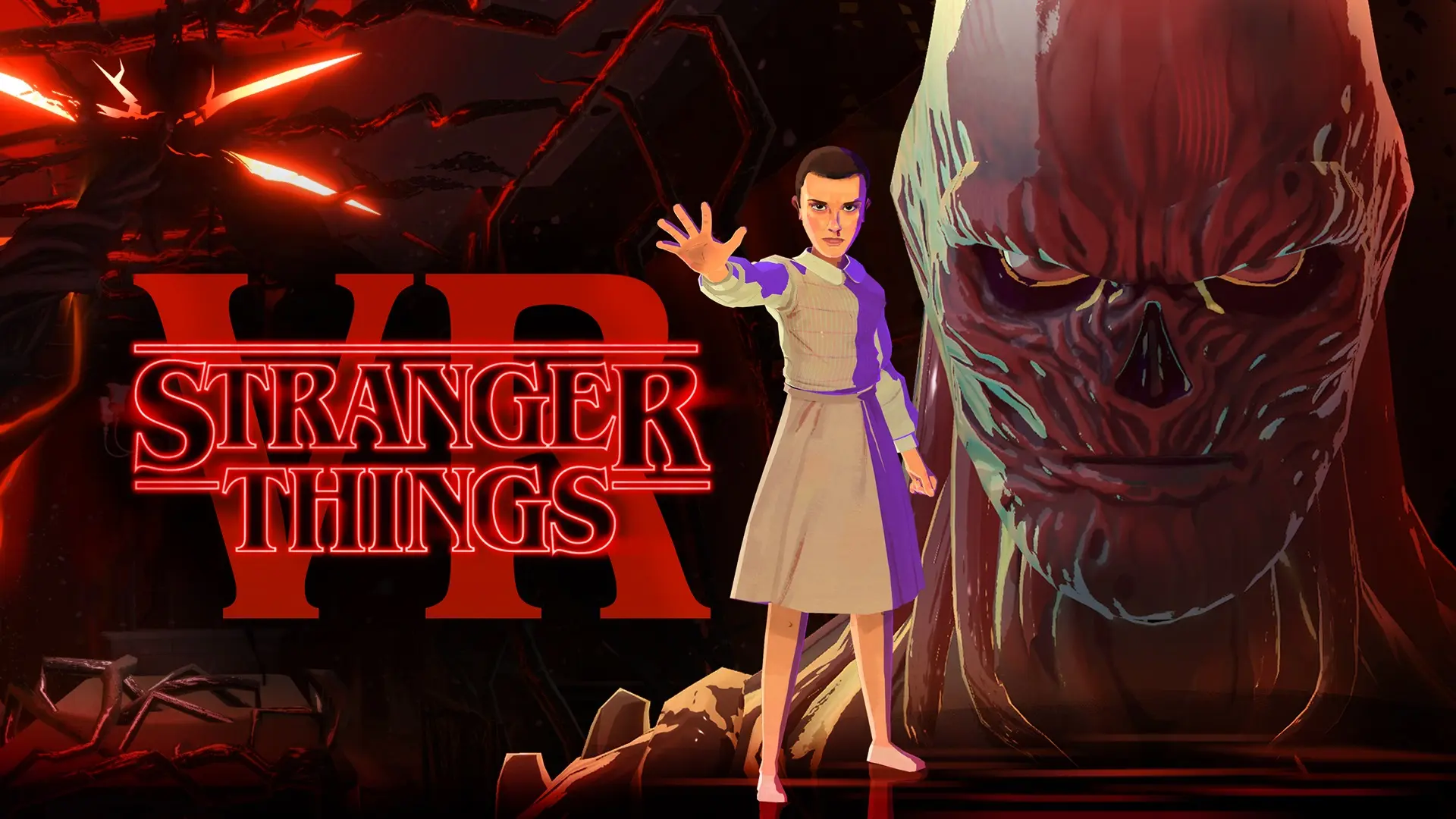 Stranger Things VR key art