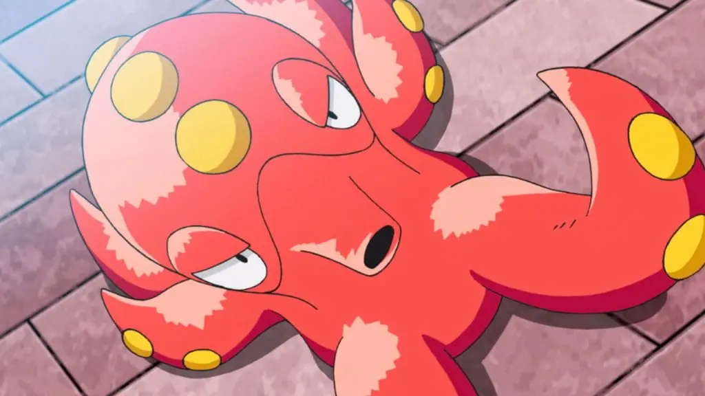 Octillery in Pokemon anime