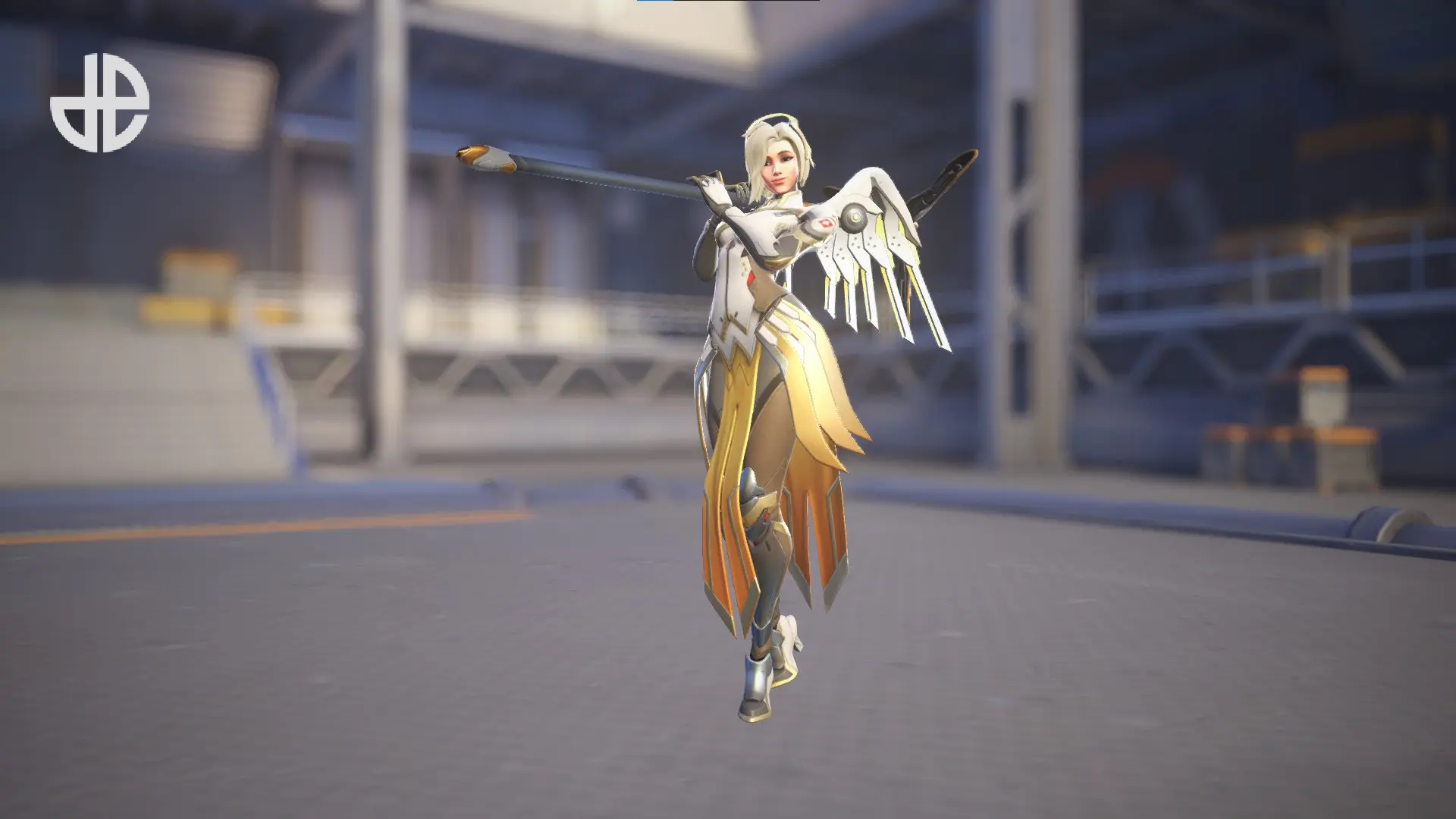 Overwatch 2 mercy victory pose